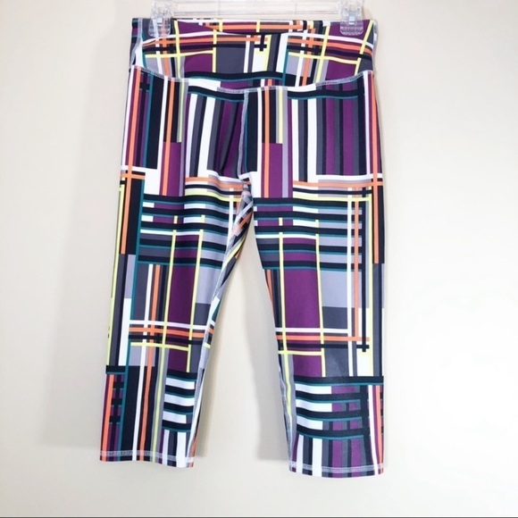 Fabletics Crop Geometric Print Leggings - XS - Picture 10 of 10